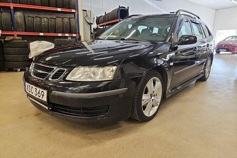 Svart Begagnad 2006 Saab 9-3 Linear Kombi | 34 900 kr (Dyr) - Bild 1/4