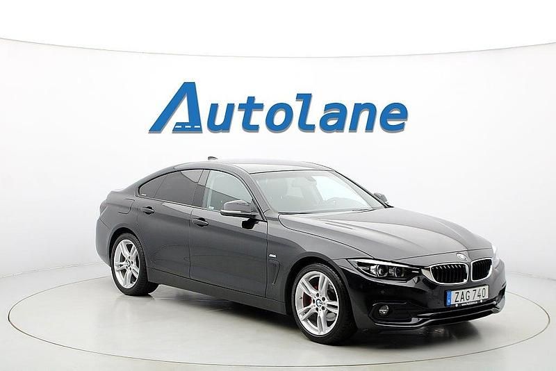 Svart Begagnad 2017 BMW 420 M Sport Sportkupé | 219 900 kr (Marknadspris) - Bild 1/3