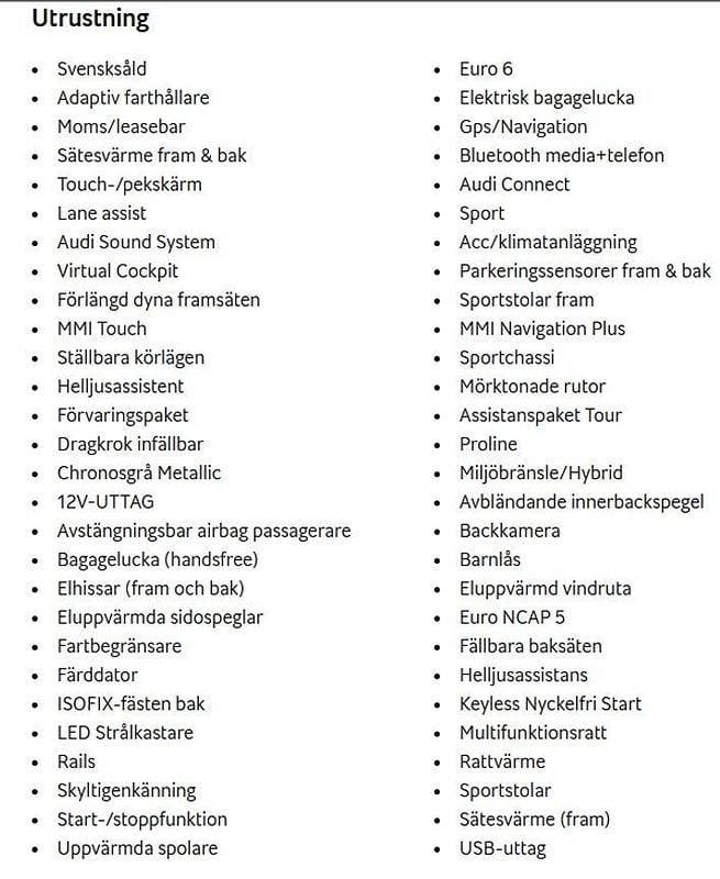 Chronosgrå metallic Begagnad 2023 Audi A6 Kombi | 359 000 kr (Superpris) - Bild 1/4