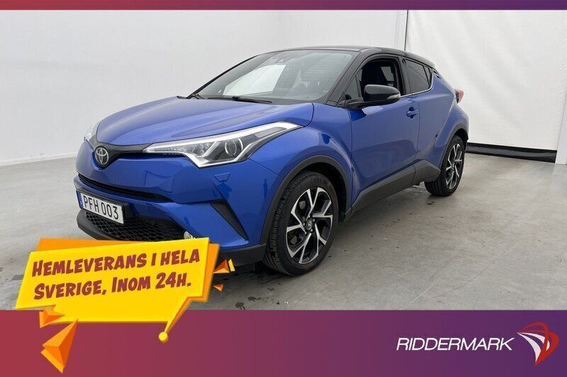 Blå Begagnad 2017 Toyota C-HR Style SUV | 198 900 kr (Marknadspris) - Bild 1/3