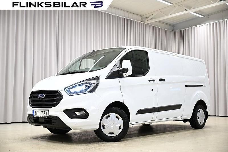 Begagnad Ford Transit Custom 2021 Vit Pickup