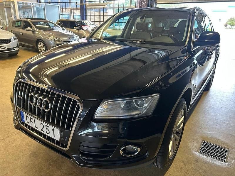 Svart Begagnad 2014 Audi Q5 SUV | 128 000 kr (Marknadspris) - Bild 1/4