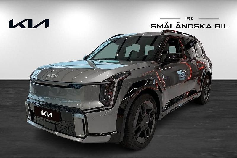 Grå Ny 2025 Kia EV9 GT-Line SUV | 799 900 kr - Bild 1/4