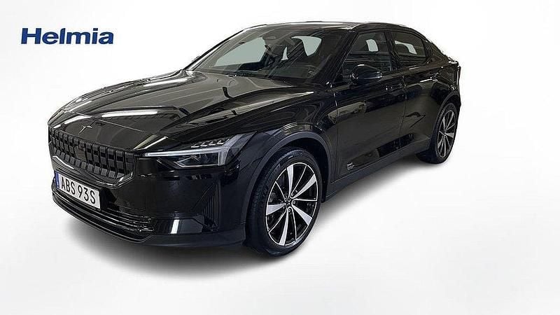 Svart Begagnad 2022 Polestar 2 Plus Sedan | 359 000 kr (Bra pris) - Bild 1/4