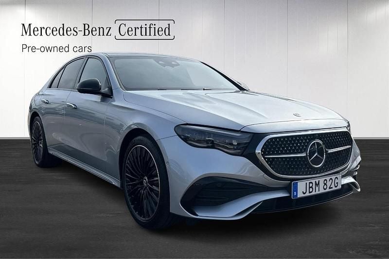 Begagnad Mercedes E300 Advanced 2025 Silver Sedan