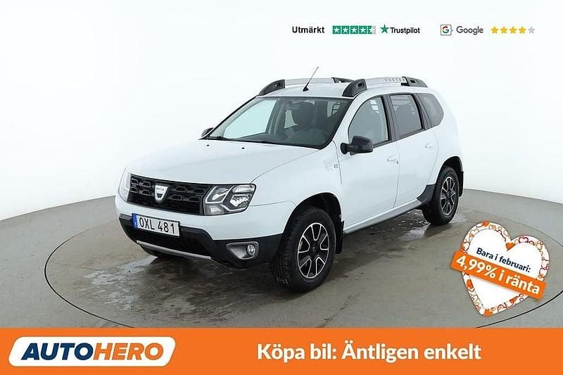 Begagnad Dacia Duster Black Shadow 126 HK (92 kW) 2016 Vit SUV