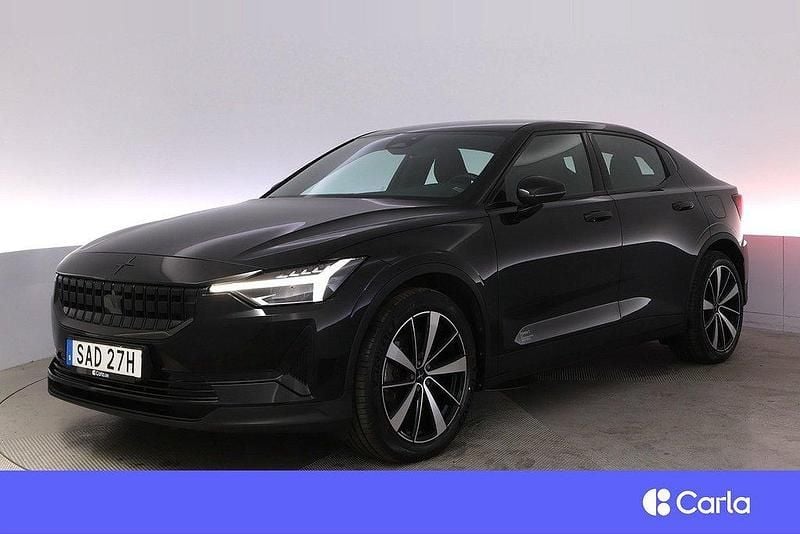 Svart Begagnad 2022 Polestar 2 Sedan | 334 900 kr (Marknadspris) - Bild 1/4