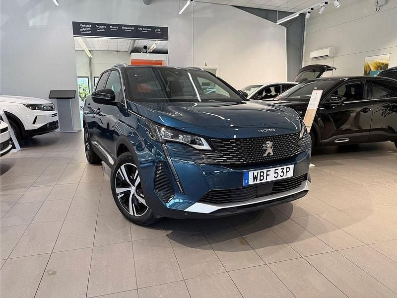 Blå Begagnad 2024 Peugeot 3008 GTi SUV | 269 900 kr (Marknadspris) - Bild 1/4