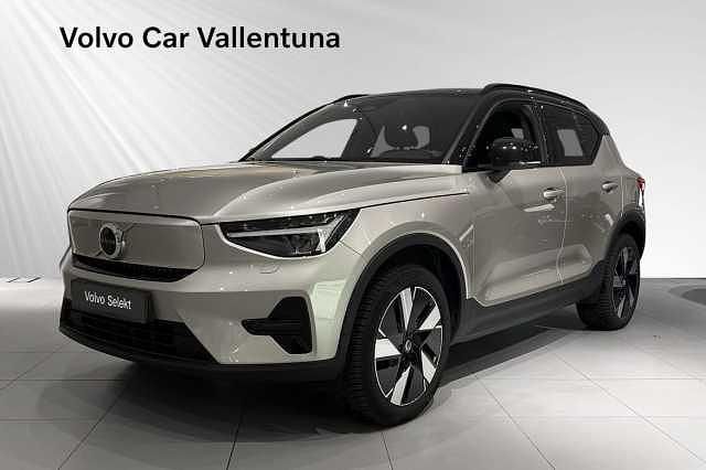 Grå Begagnad 2024 Volvo XC40 Single Motor Extended Range SUV | 399 900 kr - Bild 1/4