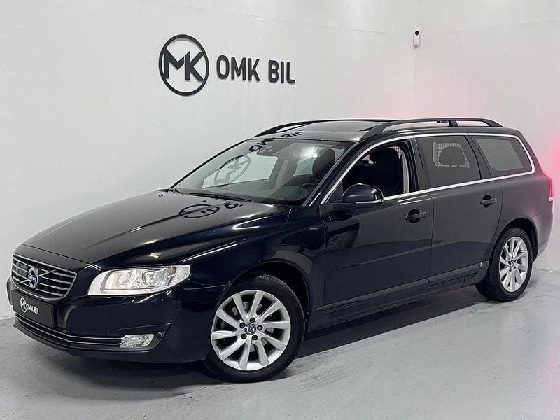 Svart Begagnad 2015 Volvo V70 Momentum Kombi | 99 900 kr (Bra pris) - Bild 1/4