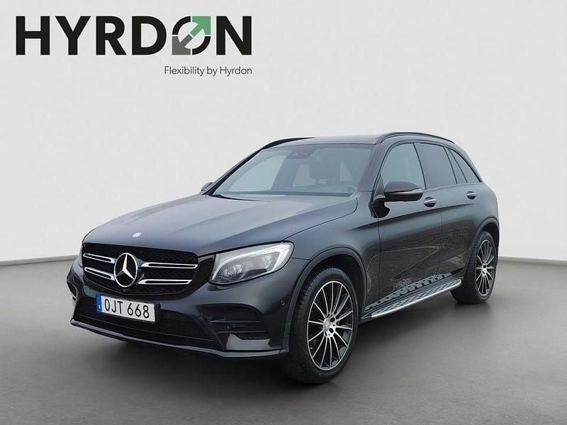 Svart Begagnad 2017 Mercedes GLC220 AMG SUV | 234 900 kr (Marknadspris) - Bild 1/4