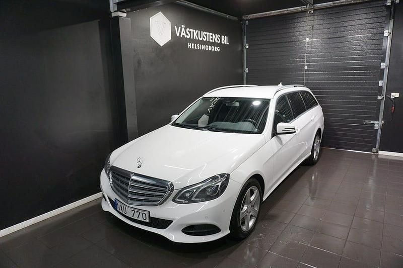 Begagnad Mercedes E220 170 HK (125 kW) 2013 Vit Kombi