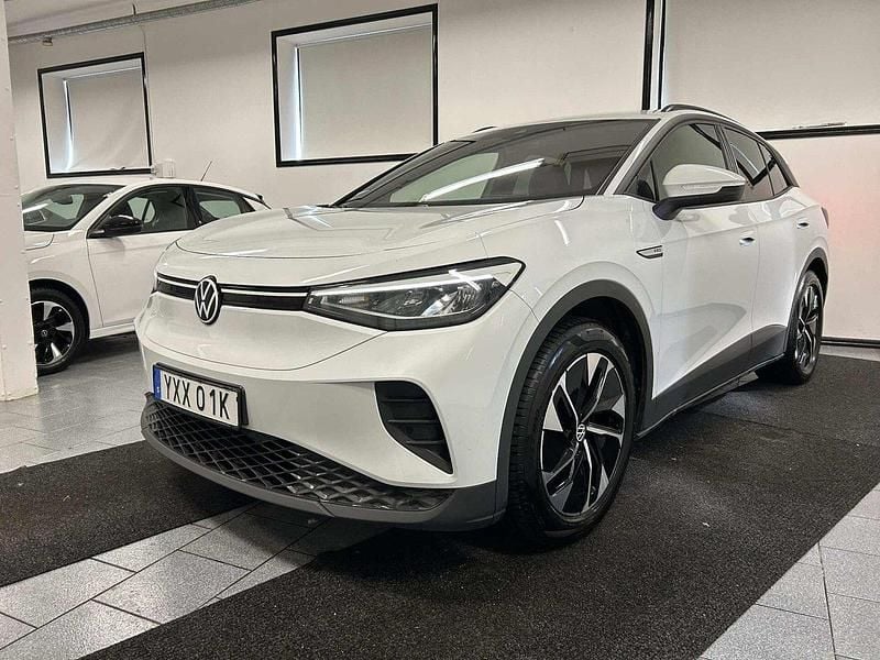 Vit Begagnad 2022 VW ID.4 Comfortline SUV | 219 500 kr (Superpris) - Bild 1/4