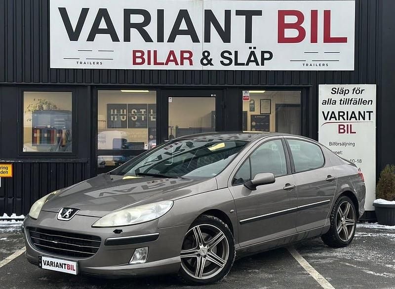 Grå Begagnad 2006 Peugeot 407 Sedan | 29 700 kr (Marknadspris) - Bild 1/4