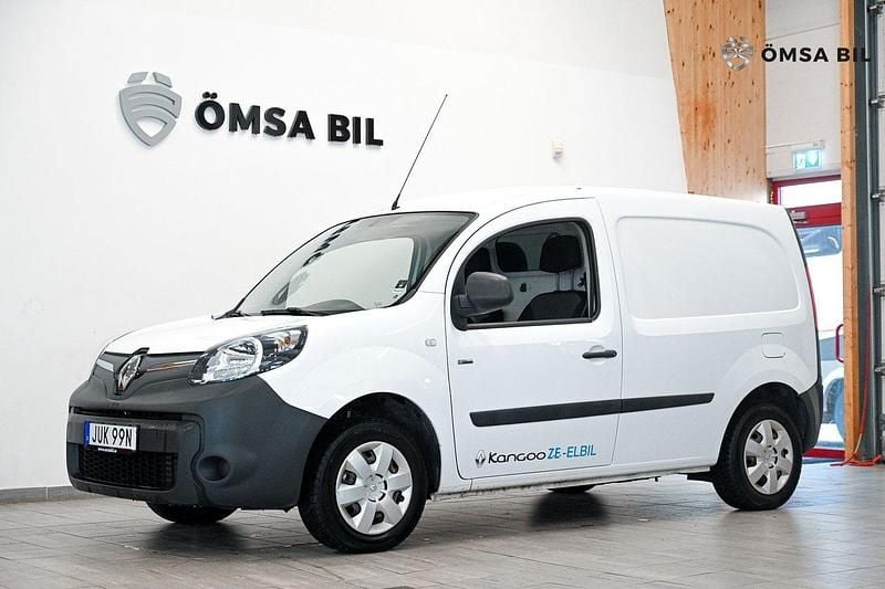 Vit Begagnad 2019 Renault Kangoo Minibuss | 74 800 kr (Bra pris) - Bild 1/4
