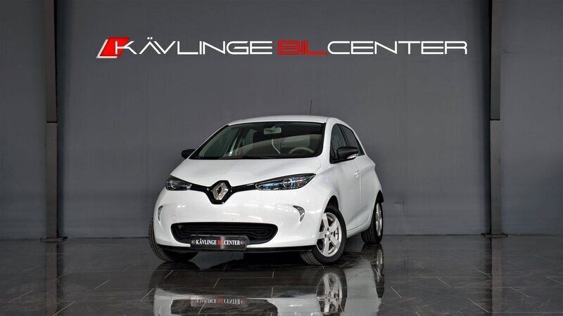 Vit Begagnad 2019 Renault Zoe Halvkombi | 104 902 kr (Marknadspris) - Bild 1/4