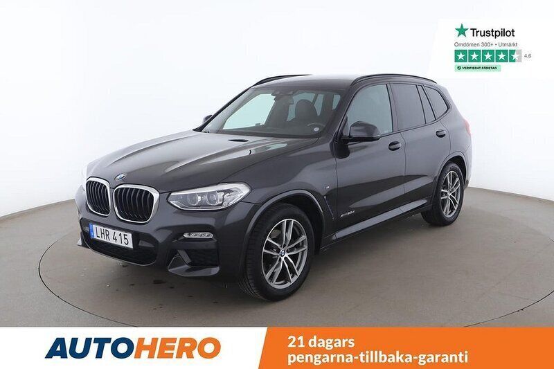 Grå Begagnad 2017 BMW X3 M Sport SUV | 344 000 kr (Lite dyr) - Bild 1/4