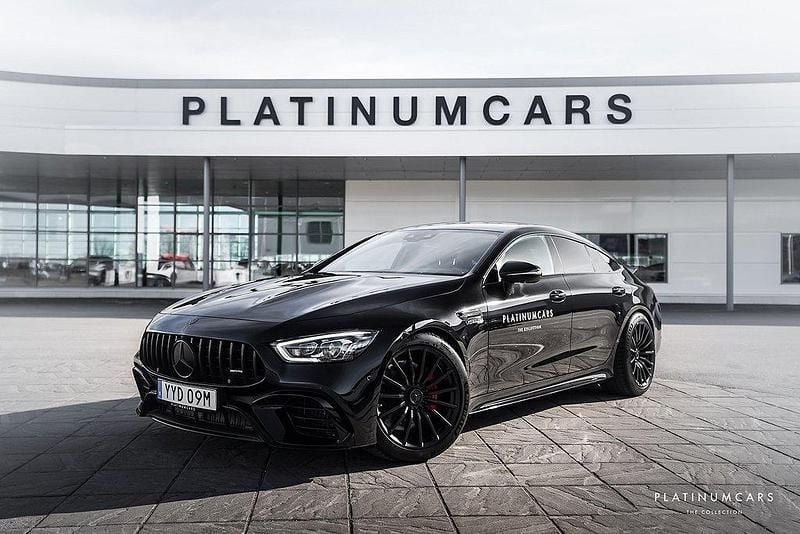 Svart Begagnad 2021 Mercedes AMG GT 63 AMG Sportkupé | 998 000 kr - Bild 1/4