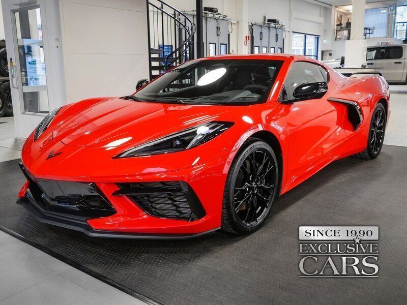 Röd Ny 2024 Chevrolet Corvette Sportkupé | 1 349 000 kr (Bra pris) - Bild 1/4