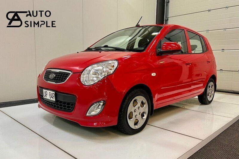 Röd Begagnad 2010 Kia Picanto EX Halvkombi | 69 900 kr (Dyr) - Bild 1/4
