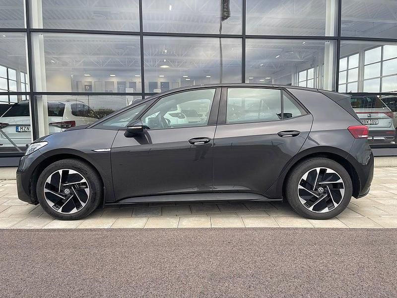 Begagnad VW ID.3 Pro Performance 150 kW (204 HK) 2020 Mörkgrå Halvkombi