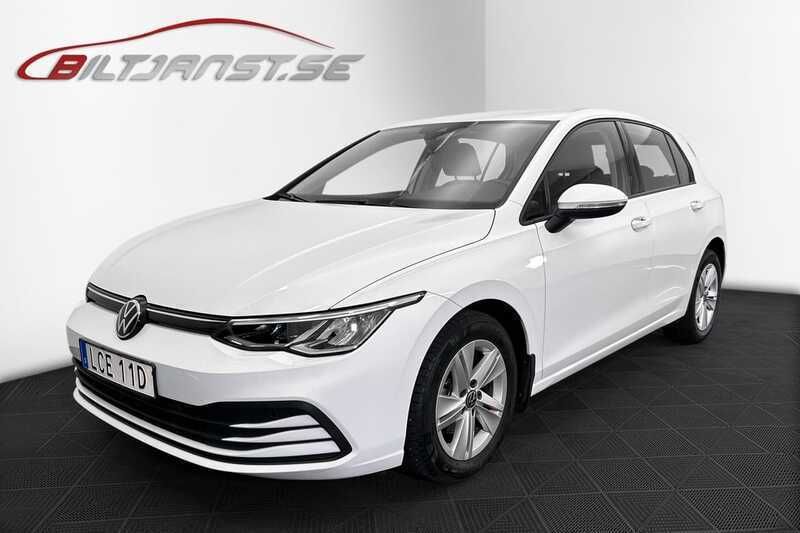 Vit Begagnad 2022 VW Golf VIII Halvkombi | 229 800 kr (Marknadspris) - Bild 1/2