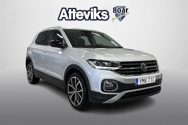 Begagnad 2021 VW T-Cross GT SUV | 189 900 kr (Bra pris) - Bild 1/4
