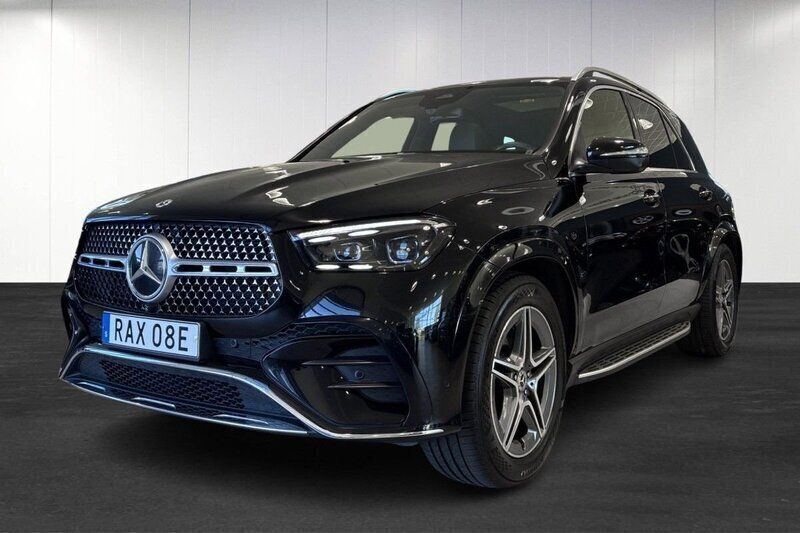 Svart (black) Begagnad 2024 Mercedes GLE350 AMG SUV | 859 900 kr - Bild 1/4