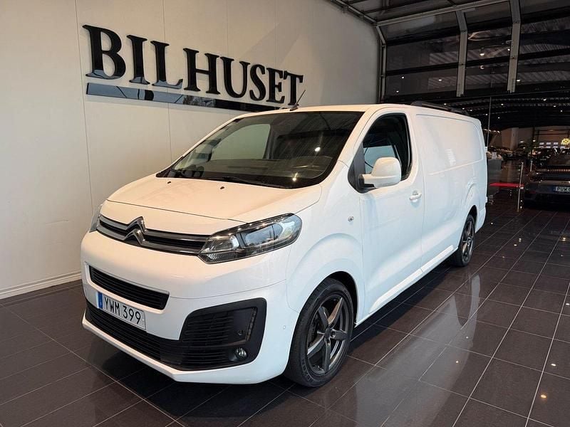 Vit Begagnad 2018 Citroën Jumpy Minibuss | 149 900 kr (Bra pris) - Bild 1/4