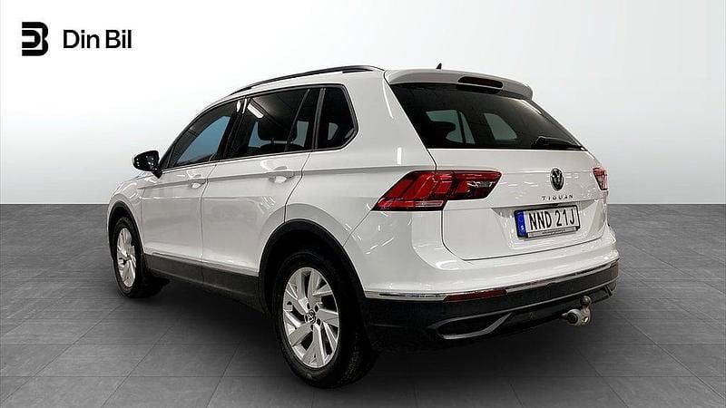 Begagnad VW Tiguan 150 HK (110 kW) 2021 Vit SUV