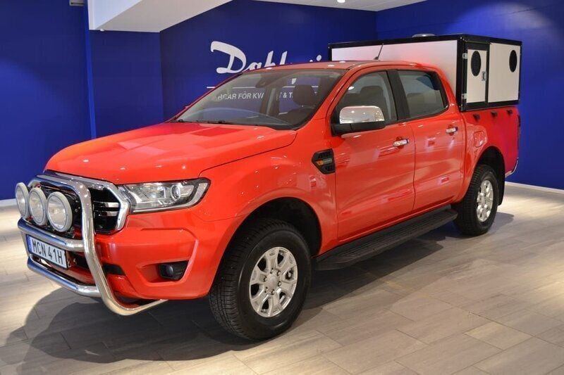 Röd Begagnad 2022 Ford Ranger XLT Pickup | 449 000 kr (Lite dyr) - Bild 1/3