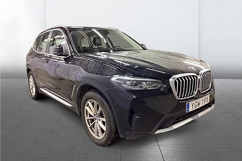 Begagnad BMW X3 190 HK (139 kW) 2021 Svart SUV