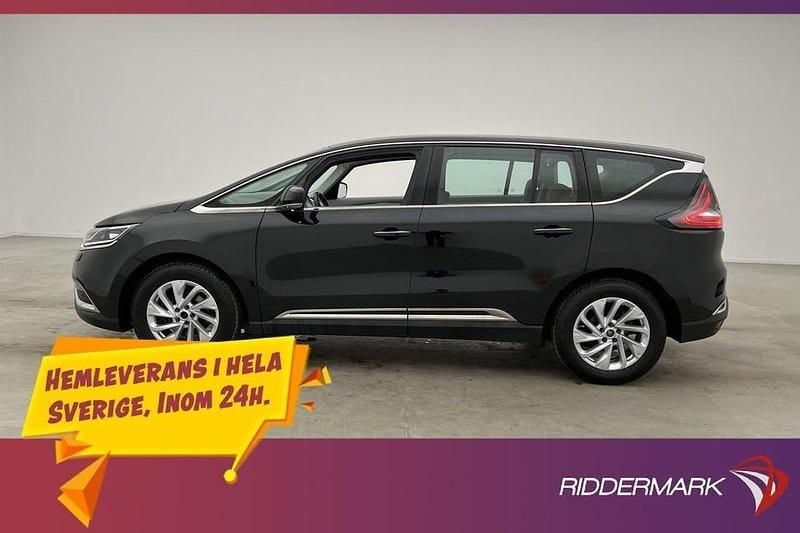 Svart Begagnad 2016 Renault Espace Minibuss | 158 900 kr (Marknadspris) - Bild 1/3