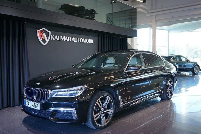 Begagnad BMW 730L Executive 266 HK (195 kW) 2017 Svart Sedan