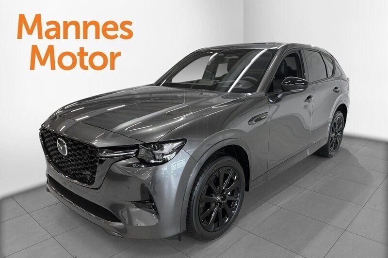 Grå Ny 2024 Mazda CX-60 Homura-Line SUV | 589 900 kr (Marknadspris) - Bild 1/4