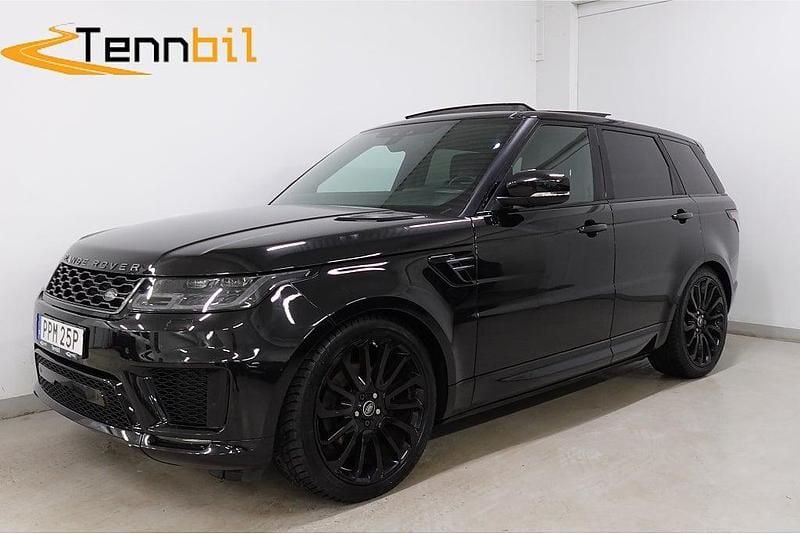 Svart Begagnad 2018 Land Rover Range Rover Sport HSE SUV | 379 900 kr (Marknadspris) - Bild 1/4