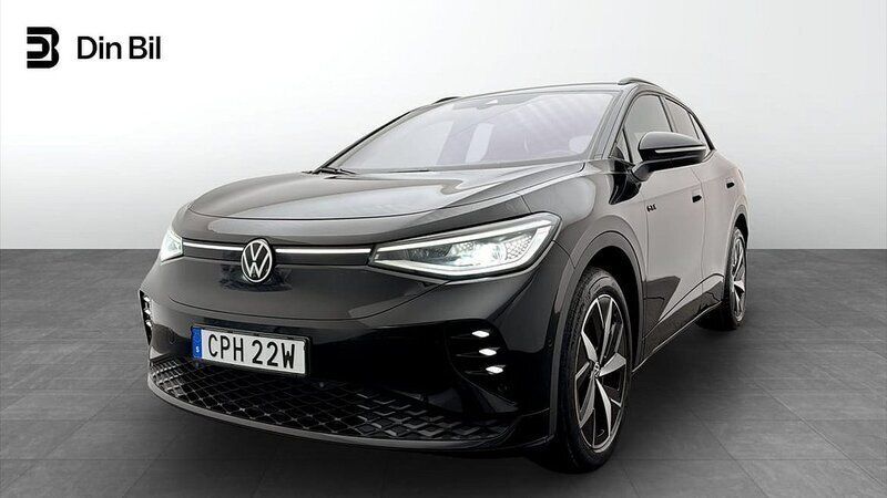 Svart (grenadilla black) Begagnad 2023 VW ID.4 GTX SUV | 454 900 kr (Lite dyr) - Bild 1/4