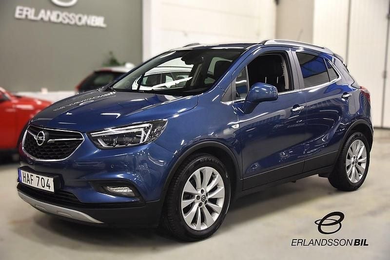 Blå Begagnad 2017 Opel Mokka X Dynamic SUV | 134 900 kr (Bra pris) - Bild 1/4