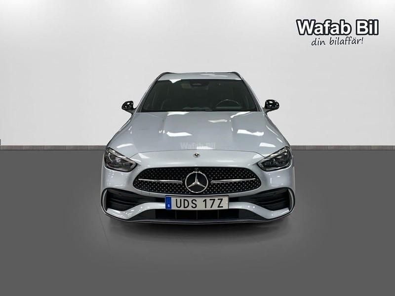 Begagnad Mercedes C300 AMG line 204 HK (150 kW) 2022 Silver