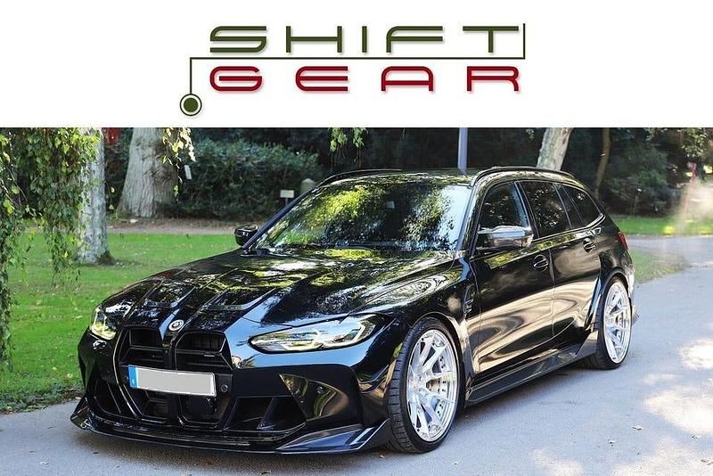 Begagnad BMW M3 Competition Edition 510 HK (375 kW) 2024 Safirsvart metallic | merino svart läder Kombi