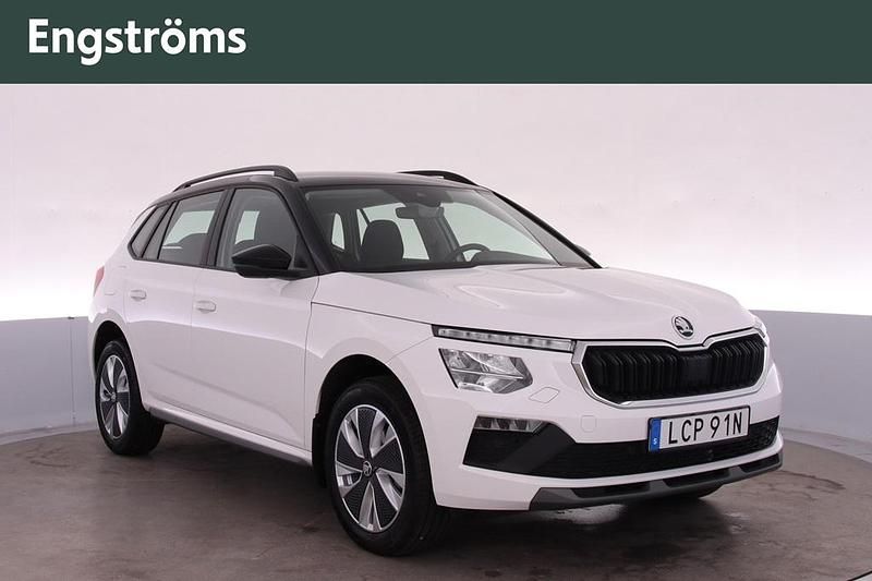 Vit Begagnad 2024 Skoda Kamiq SUV | 279 000 kr (Lite dyr) - Bild 1/4