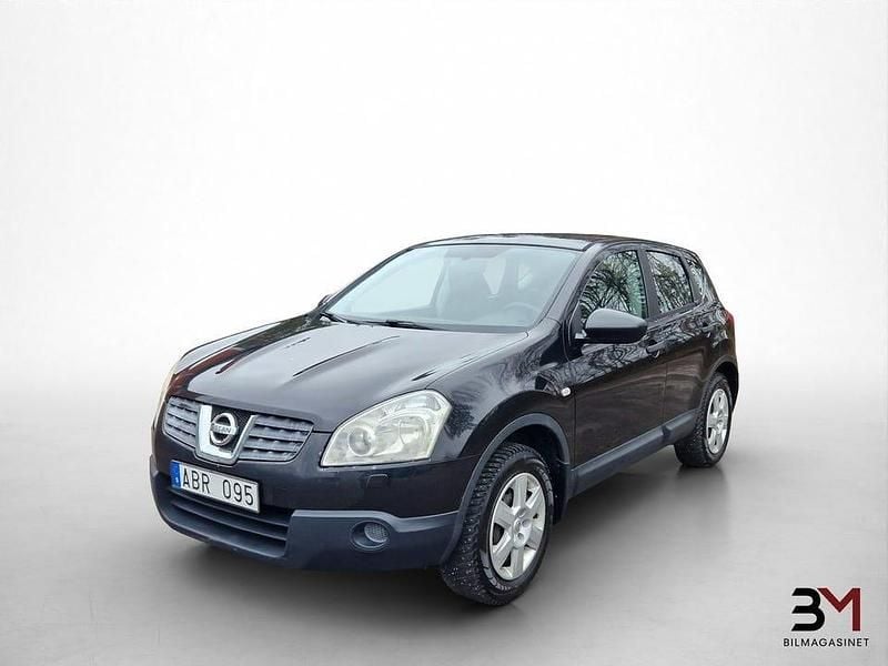 Svart Begagnad 2009 Nissan Qashqai SUV | 49 900 kr (Marknadspris) - Bild 1/4