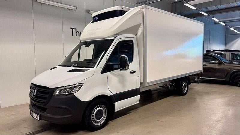 Vit Begagnad 2022 Mercedes Sprinter Van | 329 900 kr (Bra pris) - Bild 1/4