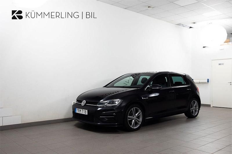 Svart Begagnad 2018 VW Golf VII GT Halvkombi | 194 900 kr (Marknadspris) - Bild 1/4