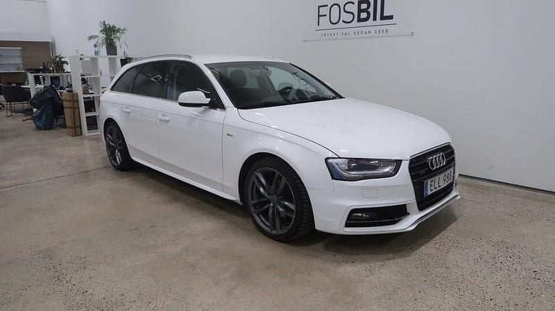 Vit Begagnad 2014 Audi A4 S-Line Kombi | 169 900 kr (Marknadspris) - Bild 1/3