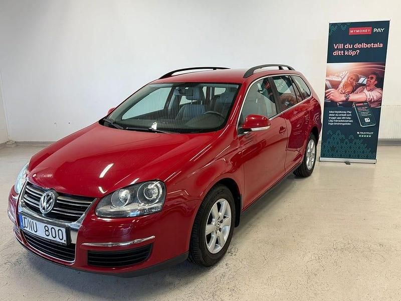 Röd Begagnad 2009 VW Golf VI Kombi | 72 800 kr (Marknadspris) - Bild 1/3