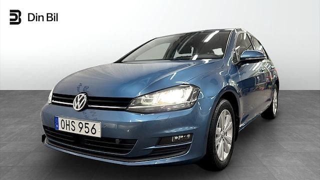 Blå Begagnad 2016 VW Golf VII Halvkombi | 159 900 kr (Marknadspris) - Bild 1/4