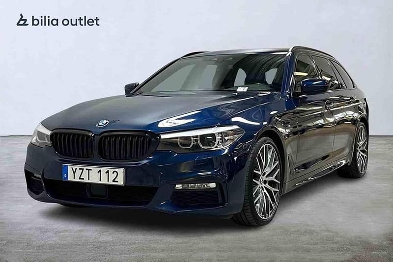 Blå Begagnad 2018 BMW 540 Kombi | 379 900 kr - Bild 1/1