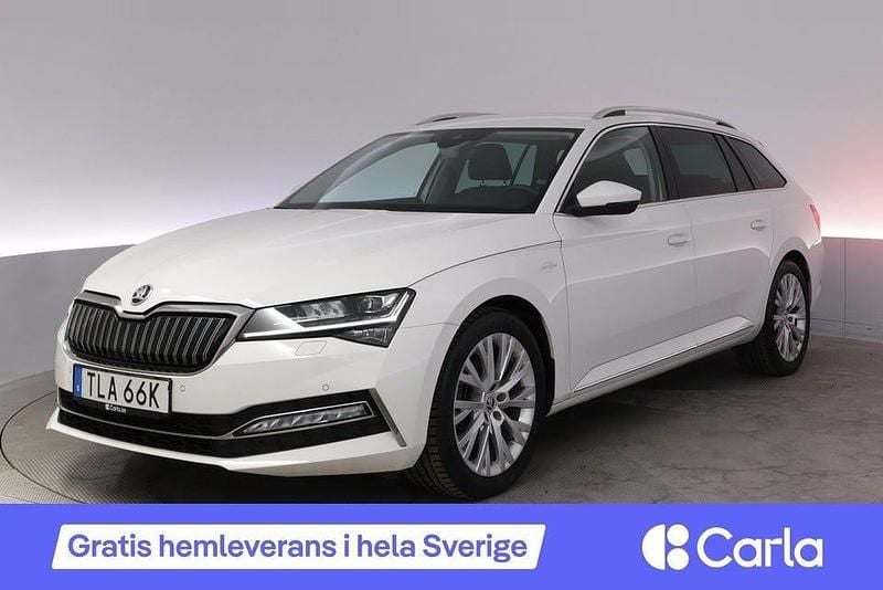 Begagnad Skoda Superb LAURIN & KLEMENT 156 HK (114 kW) 2020 Vit Kombi