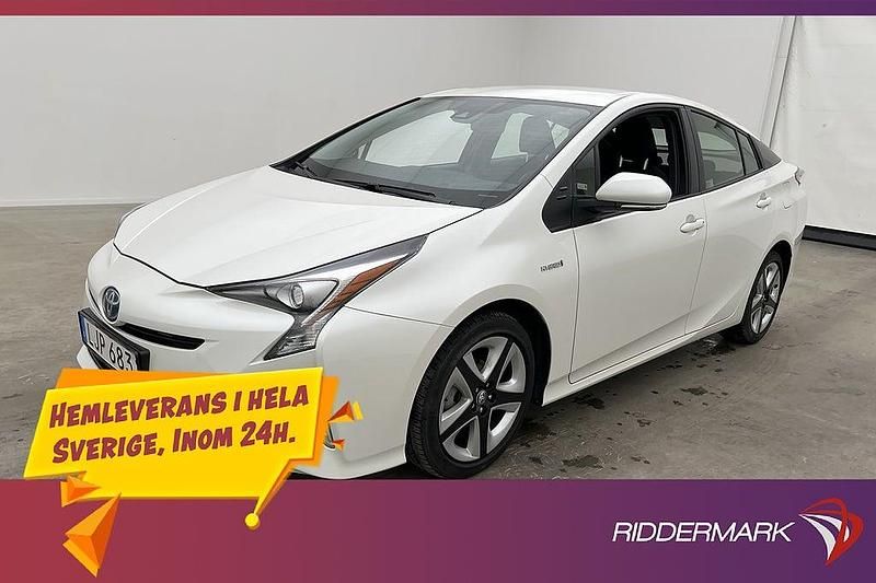 Vit Begagnad 2018 Toyota Prius Executive Halvkombi | 219 800 kr - Bild 1/3